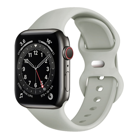 Curea din silicon Techsuit W031 pentru Apple Watch 38–42 mm – gri