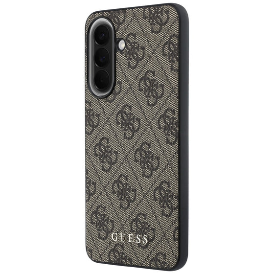 Husă Guess 4G Classic Logo Charm pentru Samsung Galaxy A57 5G – maro