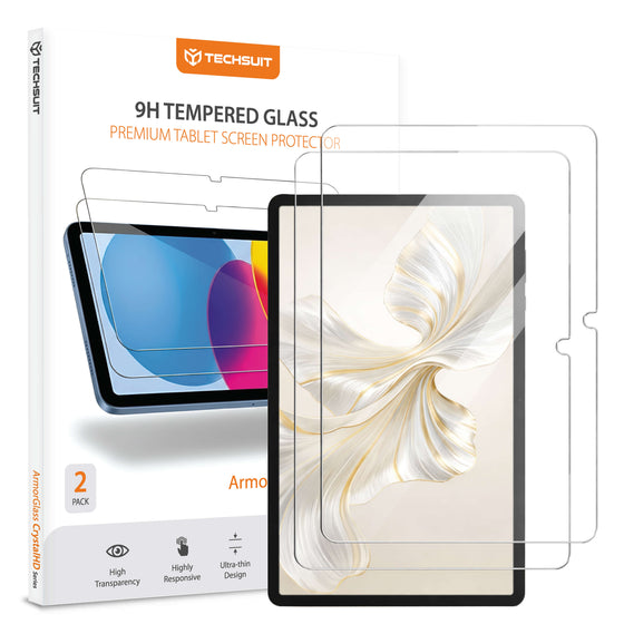 Folie sticlă securizată Techsuit ArmorGlass CrystalHD pentru Honor Pad 9 / Pad 10 / Pad 20 Pro – set 2 buc.