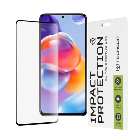 Folie sticlă Techsuit 111D Full Glue pentru Xiaomi Redmi Note 11 Pro 4G / Redmi Note 11 Pro 5G / Redmi Note 11 Pro+ 5G / Poco X4 Pro 5G