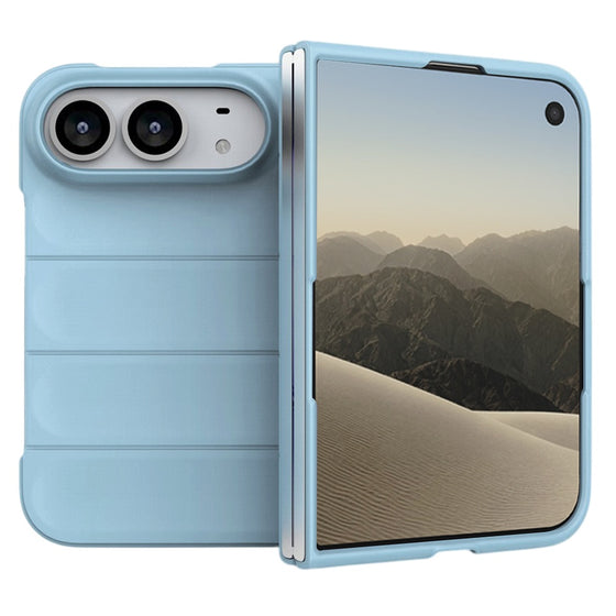 Husă Techsuit Magic Shield pentru iPhone Duo – albastru deschis