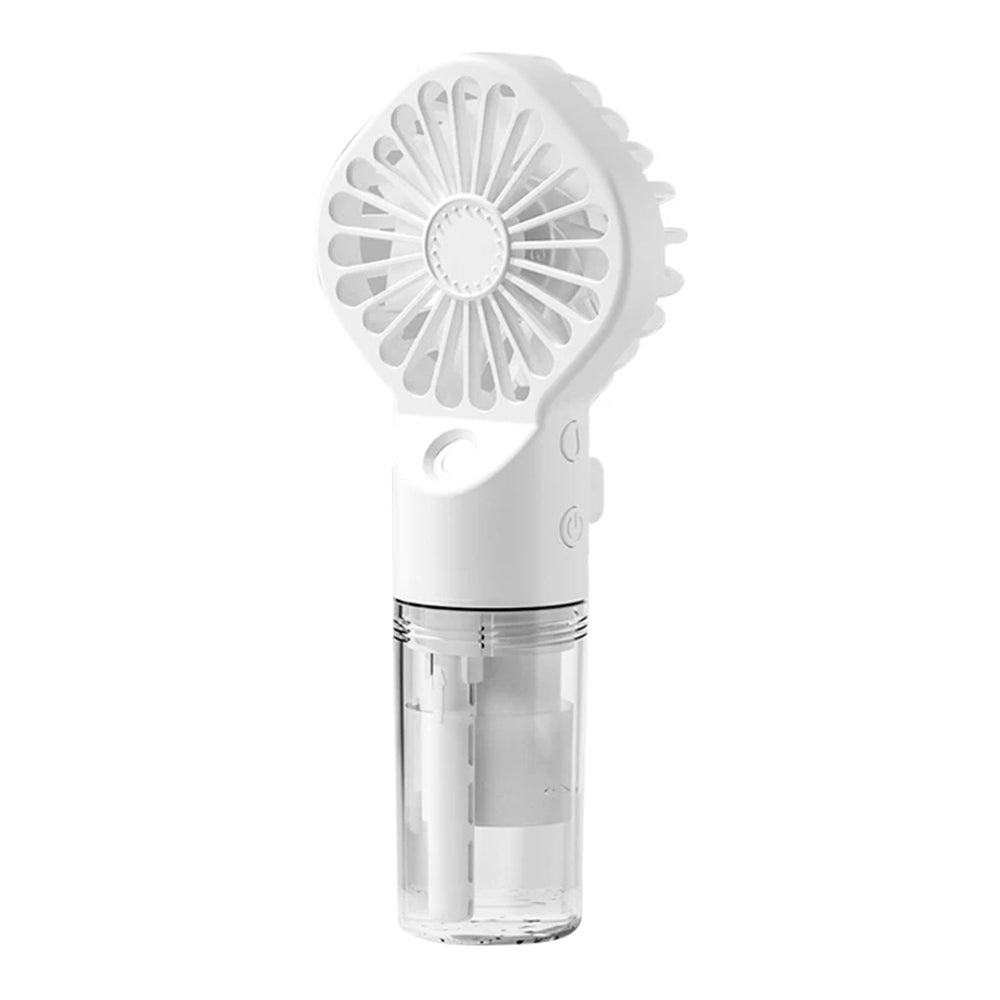 Ventilator de mână cu umidificator, 1200 mAh, alb – Techsuit G10 – imagine 2