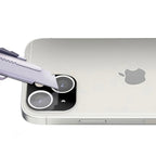 Protecție cameră Techsuit iPhone 13 / 13 mini, sticlă 9H – imagine 6