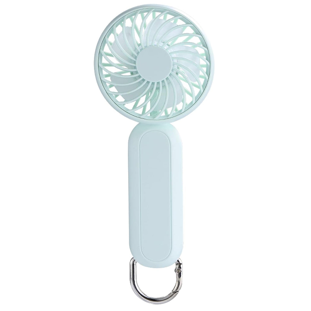 Ventilator de mână reîncărcabil, 3 trepte, verde – Techsuit A217 – imagine 2