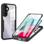 Husă 360 Techsuit ColorVerse cu folie de ecran Galaxy A14 / A14 5G – Negru – imagine 2