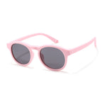 Ochelari soare polarizați bebeluși 0–2 ani, cu bandă – Techsuit 8308 – Roz – imagine 5