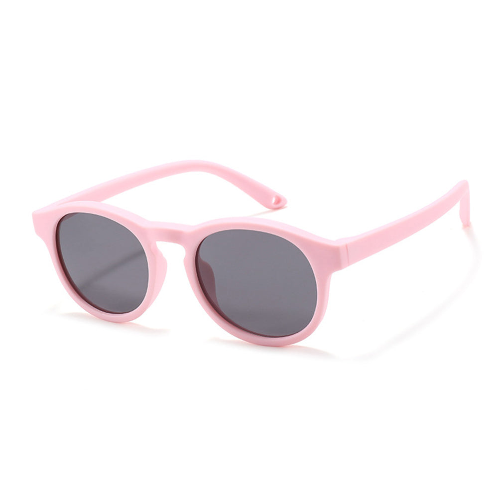 Ochelari soare polarizați bebeluși 0–2 ani, cu bandă – Techsuit 8308 – Roz – imagine 5