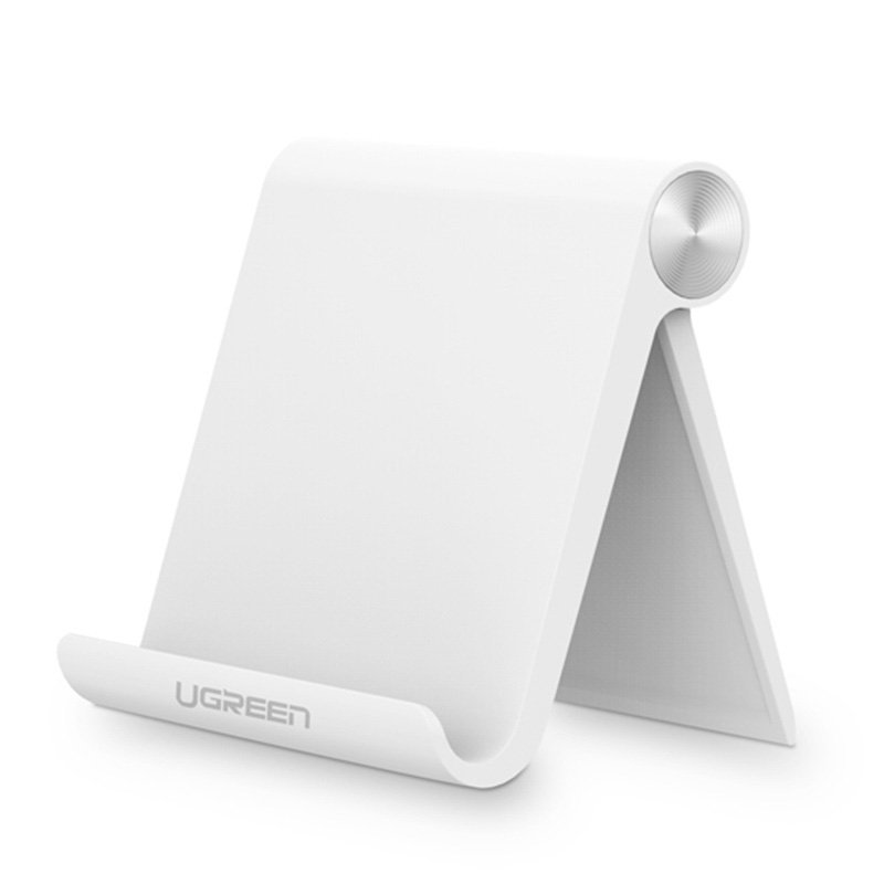 Suport de birou pentru tabletă Ugreen LP115, pliabil – Alb – imagine 3