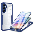 Husă 360 Techsuit ColorVerse cu folie de ecran Galaxy A34 5G – Albastru – imagine 1