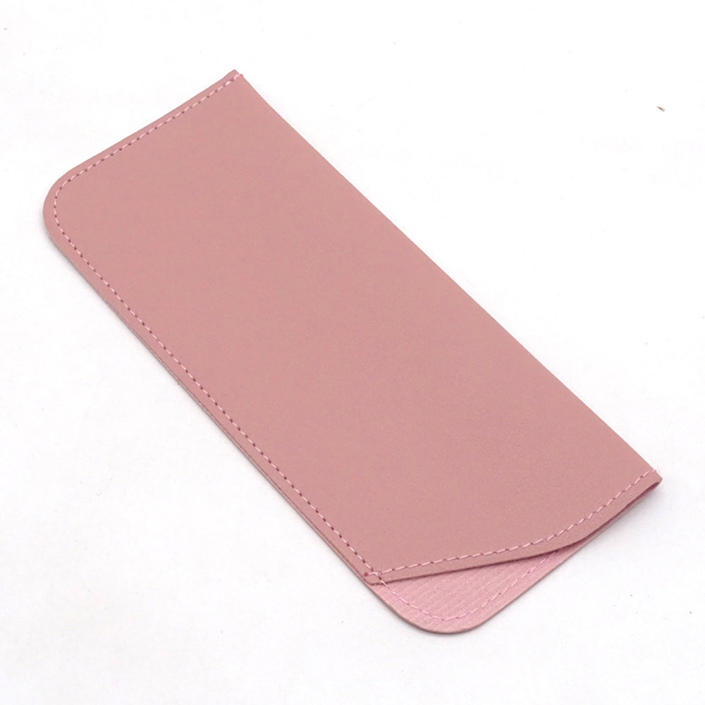 Toc slim ochelari piele PU, 6 culori – Techsuit ETSP – Roz – imagine 1