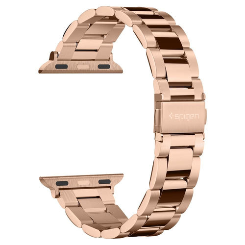 Brățară din oțel inoxidabil Spigen Modern Fit Apple Watch 38 / 40 / 41 / 42 mm – Roz auriu (Rose Gold) – imagine 2