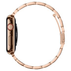 Brățară din oțel inoxidabil Spigen Modern Fit Apple Watch 38 / 40 / 41 / 42 mm – Roz auriu (Rose Gold) – imagine 5