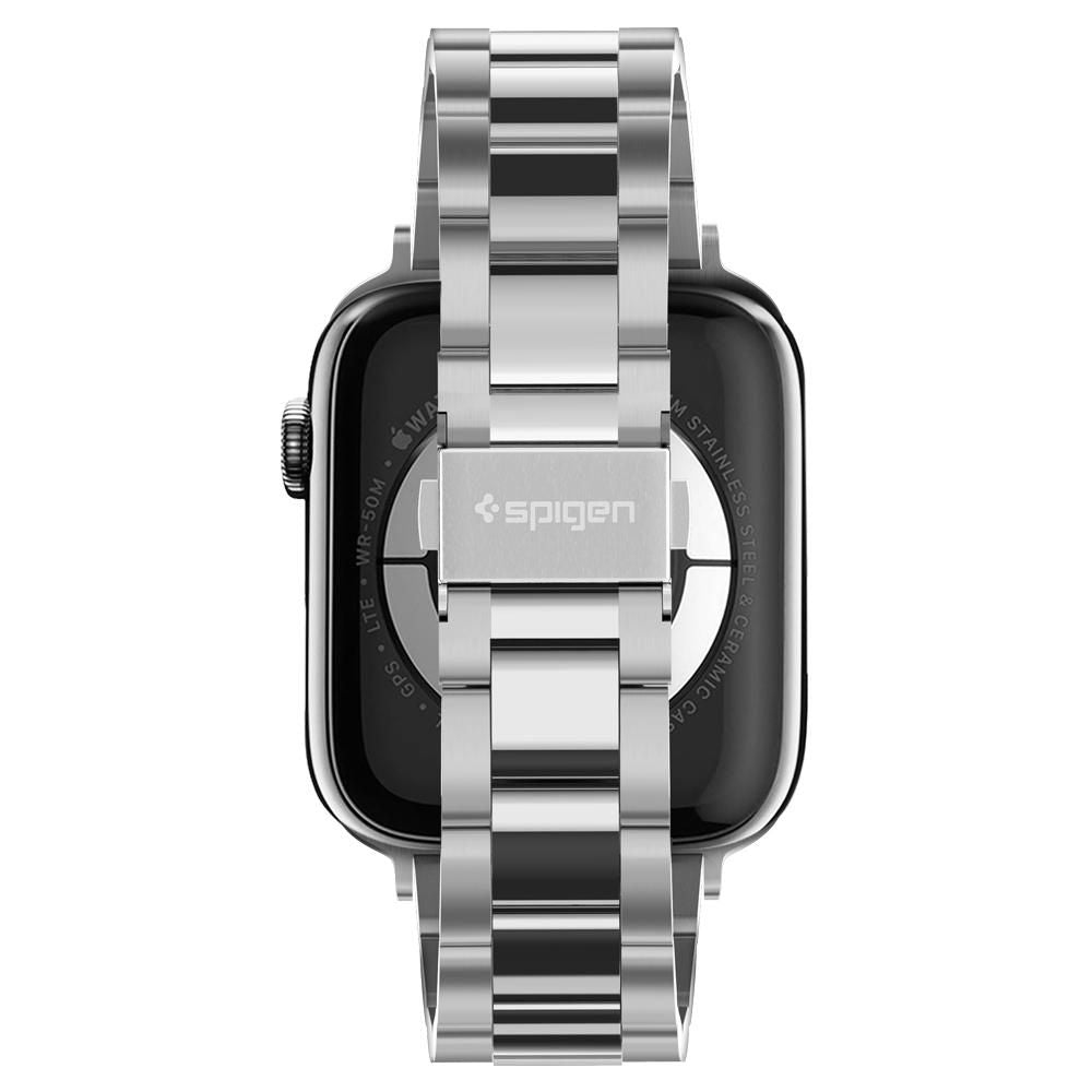 Brățară din oțel inoxidabil Spigen Modern Fit Apple Watch 38 / 40 / 41 / 42 mm – Argintiu – imagine 8