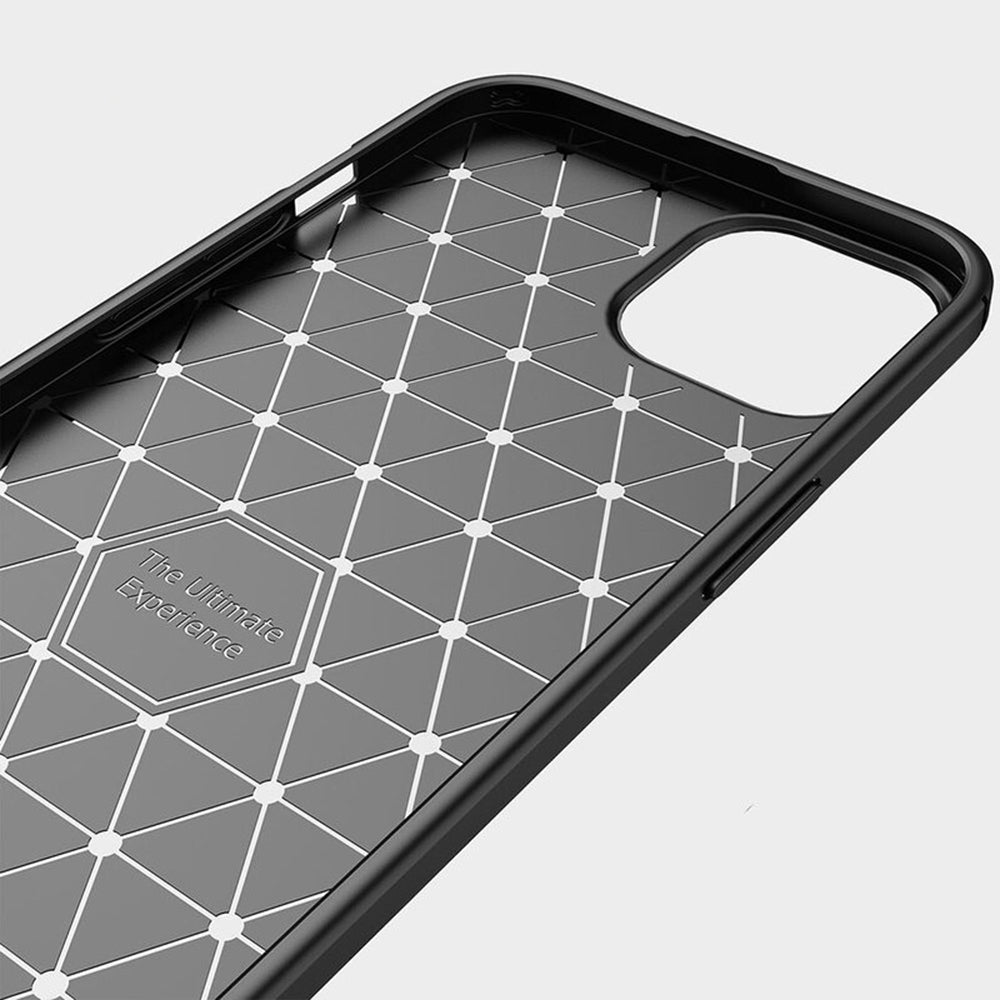 Husă Techsuit Carbon Silicone iPhone 14 Pro Max – imagine 3