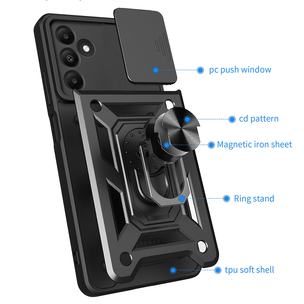 Husă Techsuit CamShield Galaxy A15 / A15 5G – Albastru – imagine 2