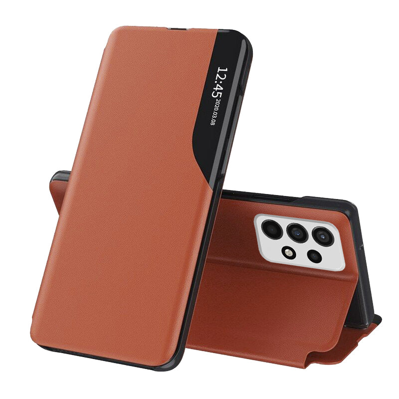 Husă flip Techsuit eFold Galaxy A13 – Portocaliu – imagine 4