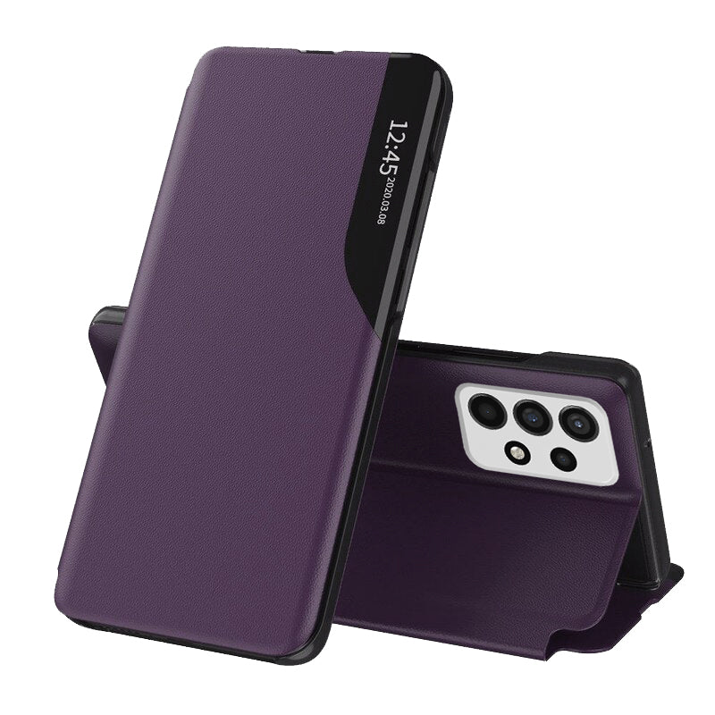 Husă flip Techsuit eFold Galaxy A13 – Mov – imagine 2