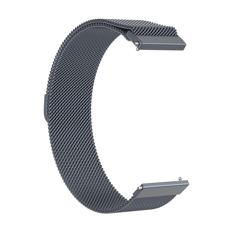 Curea Samsung Galaxy Watch 4 Techsuit W009, oțel inoxidabil, albastru – imagine 2