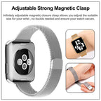 Curea Apple Watch 38 / 40  Techsuit W034, oțel inoxidabil, argintiu – imagine 2