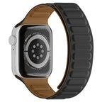 Curea Apple Watch 42 / 44 / 45 / 46  Techsuit W035, silicon, negru – imagine 2