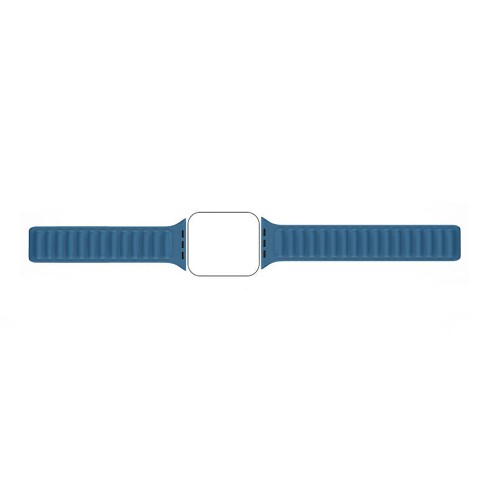 Curea Apple Watch 42 / 44 / 45 / 46  Techsuit W035, silicon, negru – imagine 4