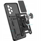 Husă Techsuit CamShield Galaxy XCover7 – Negru – imagine 3