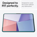 Folie sticlă Spigen Glas.tR EZ Fit iPad Pro 13" (M4, 2024 și M5, 2025) – imagine 2