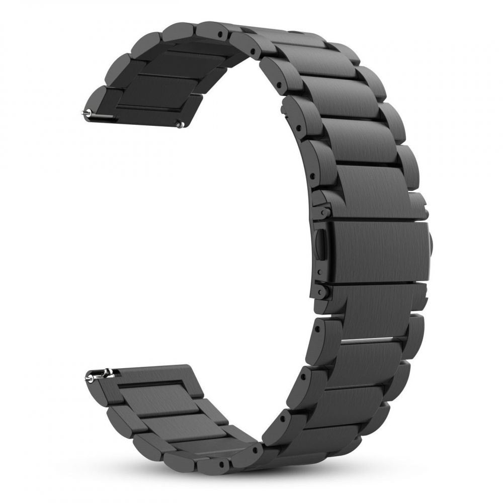 Curea Samsung Galaxy Watch 4/5 Techsuit W010, oțel inoxidabil, negru – imagine 1