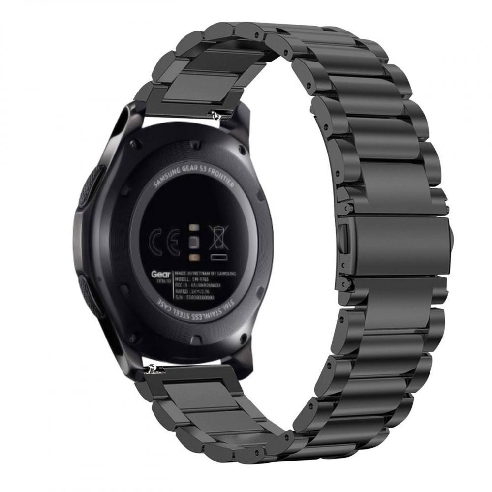 Curea Samsung Galaxy Watch 4/5 Techsuit W010, oțel inoxidabil, negru – imagine 2