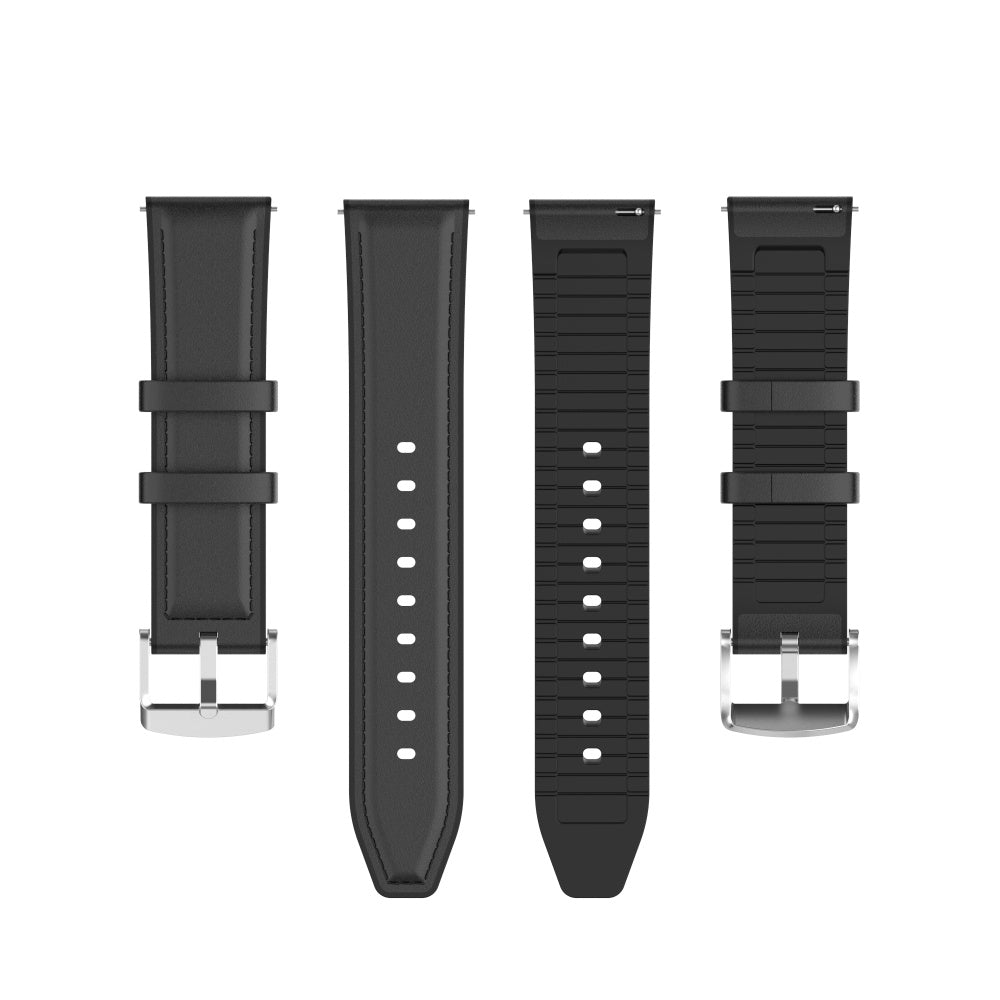 Curea Samsung Galaxy Watch 4/5 Techsuit W007m, piele naturală, negru – imagine 4