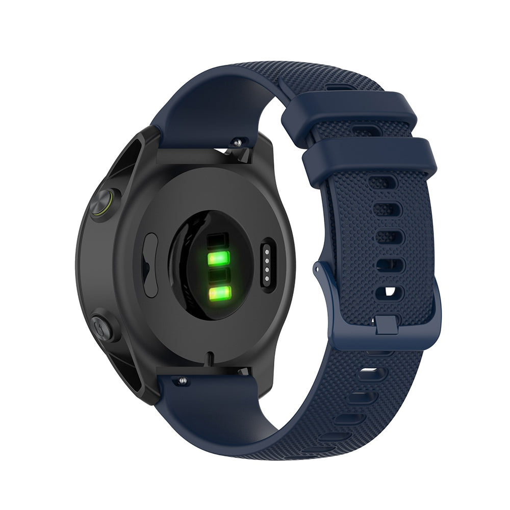 Curea Samsung Galaxy Watch 4/5 Techsuit W006, silicon, albastru – imagine 4