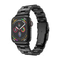 Curea Apple Watch 38 / 40 / 41  Techsuit W036, oțel inoxidabil, negru – imagine 1