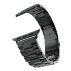 Curea Apple Watch 38 / 40 / 41  Techsuit W036, oțel inoxidabil, negru – imagine 2