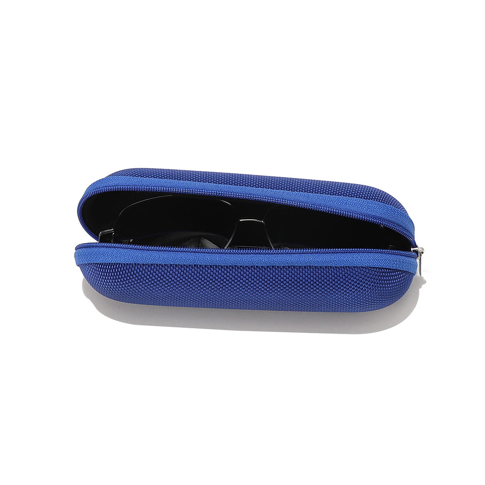 Toc oval ochelari EVA, cu fermoar – Techsuit ETOV – Albastru – imagine 7