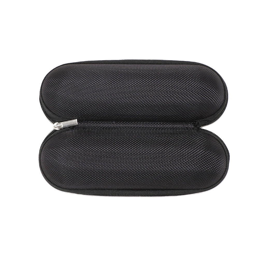 Toc oval ochelari EVA, cu fermoar – Techsuit ETOV – Negru – imagine 3