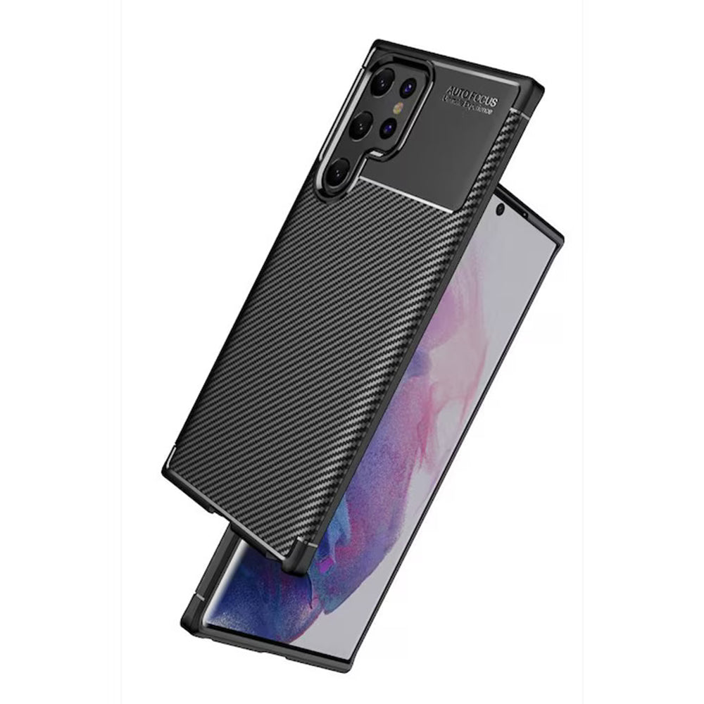 Husă Techsuit CarbonFiber Galaxy S22 Ultra – imagine 3