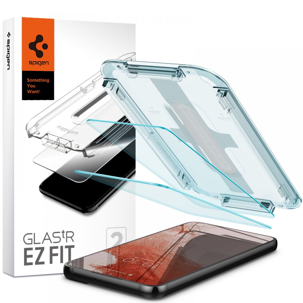 Folie de sticlă Spigen Glas.tR EZ Fit pentru Samsung Galaxy S22 – imagine 1