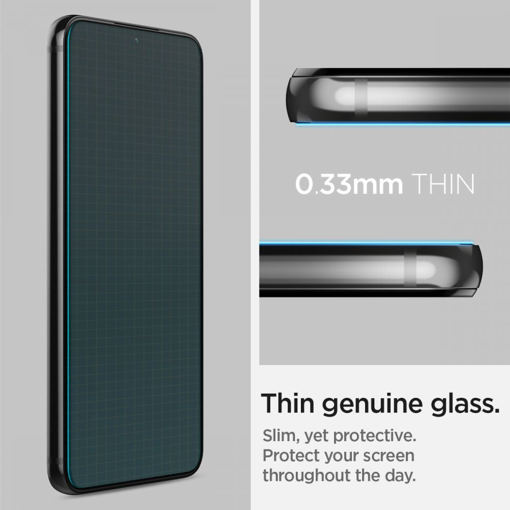 Folie de sticlă Spigen Glas.tR EZ Fit pentru Samsung Galaxy S22 – imagine 6
