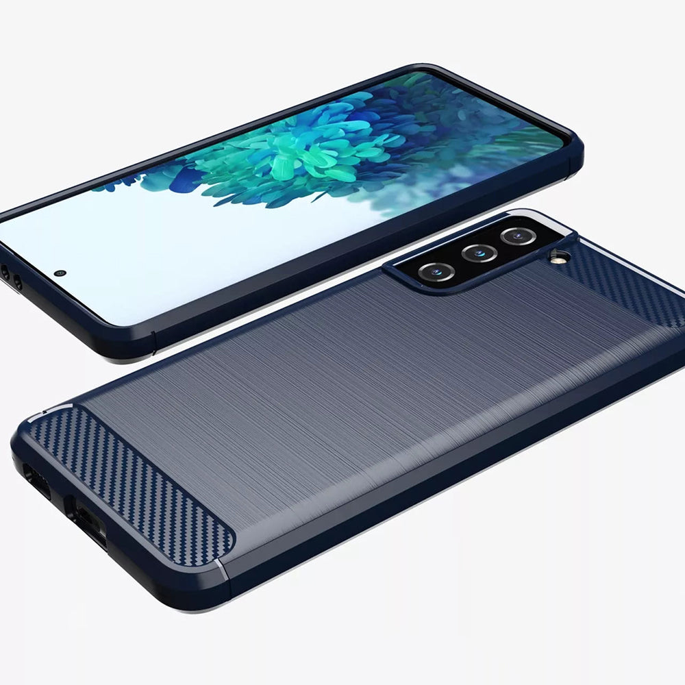 Husă Techsuit Carbon Silicone Galaxy S20 FE – imagine 2