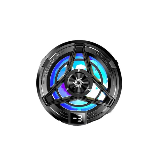 Cooler magnetic pentru telefon Techsuit SL17, afișaj temperatură, lumini, zgomot redus – negru