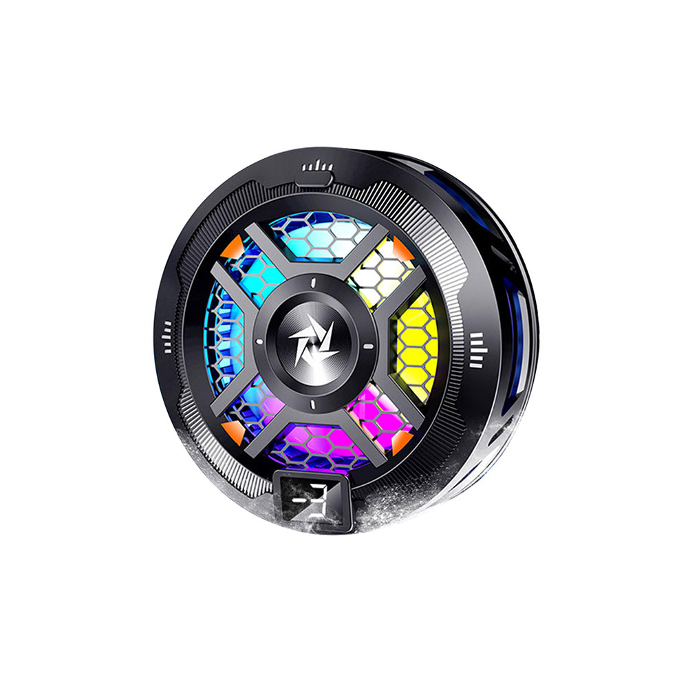 Cooler magnetic telefon 9 W, RGB, afișaj, negru – Techsuit SL18 – imagine 1