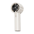 Mini ventilator de mână 10 W, afișaj, 5000 mAh, alb – Techsuit CT-111 – imagine 1
