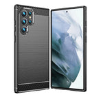 Husă Techsuit Carbon Silicone Galaxy S22 Ultra – imagine 2