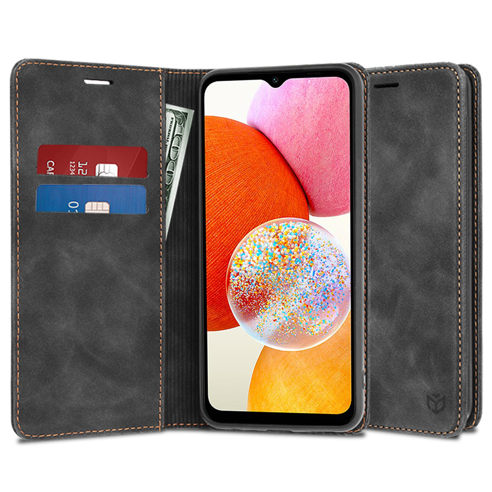 Husă flip Techsuit Confy Cover Galaxy A14 / A14 5G – imagine 1