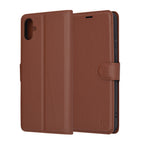 Husă portofel Techsuit Leather Folio Galaxy A05 – Maro – imagine 6