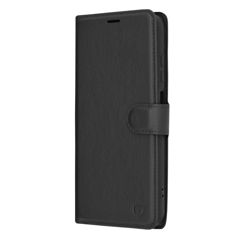 Husă portofel Techsuit Leather Folio Galaxy A05s – Negru – imagine 4