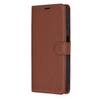 Husă portofel Techsuit Leather Folio Galaxy A14 / A14 5G – Maro – imagine 4