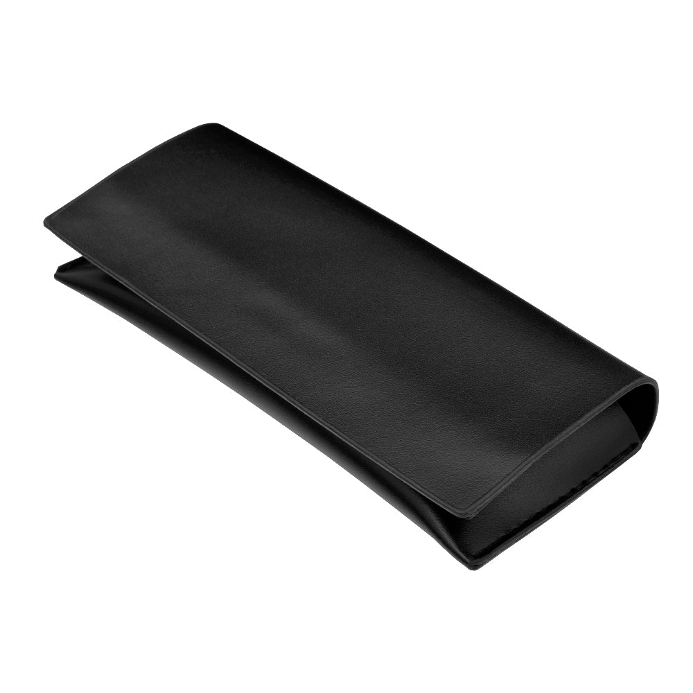 Toc ochelari piele ecologică, capac magnetic – Techsuit TRGC – Negru – imagine 1