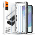 Folie de sticlă Spigen Glas.tR AlignMaster pentru Samsung Galaxy S21 FE – imagine 1