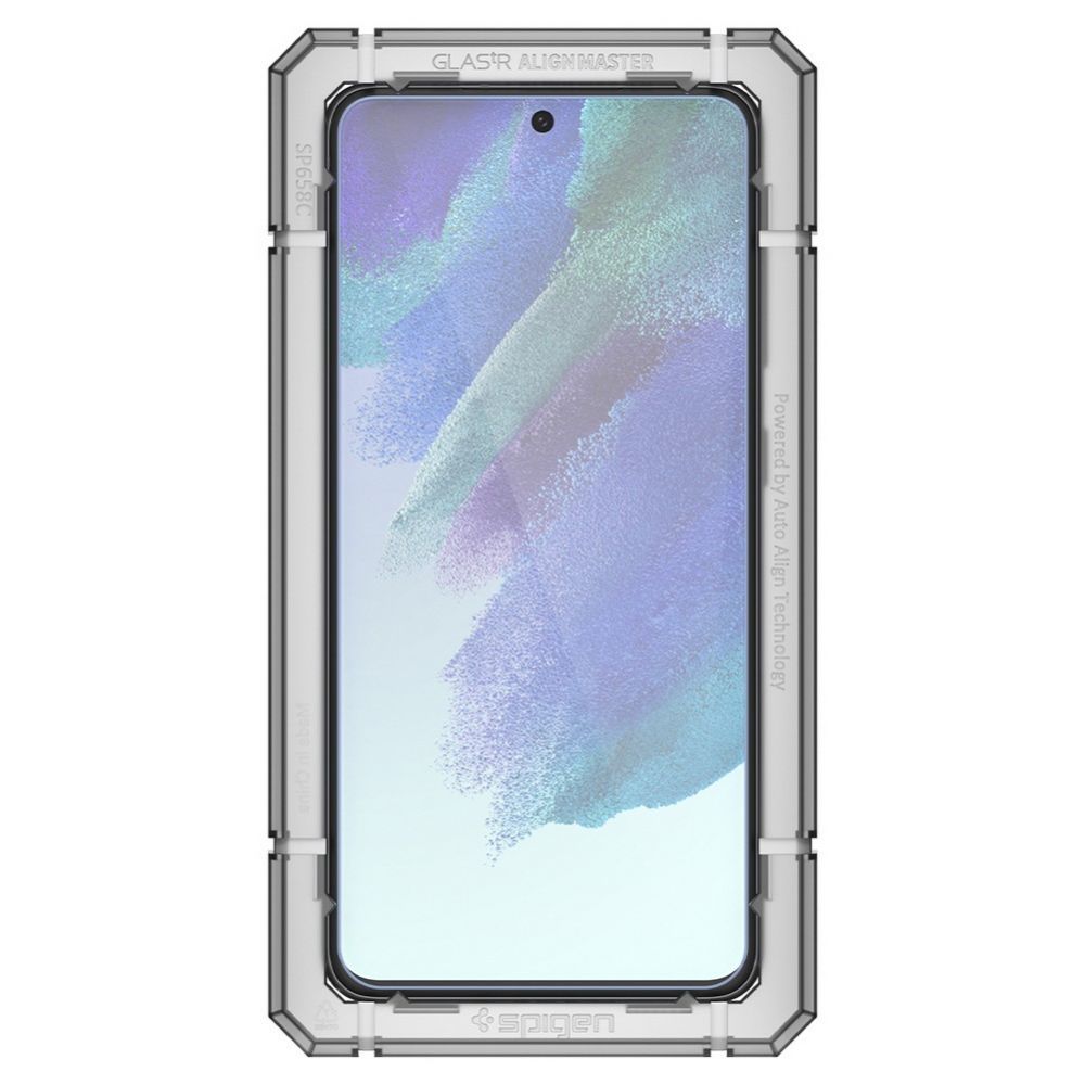 Folie de sticlă Spigen Glas.tR AlignMaster pentru Samsung Galaxy S21 FE – imagine 3